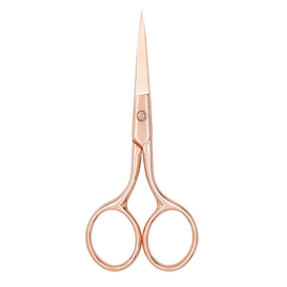 Stainless Steel Mini Beauty Grooming Scissors, Rose Gold